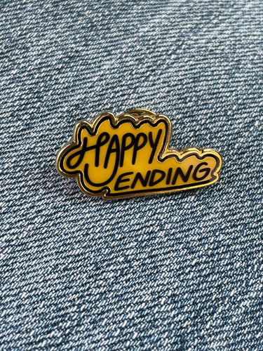Happy Ending Enamel Pin